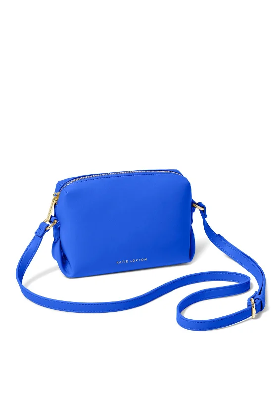 Designer men's crossbody bag with a unique pattern or logoKatie Loxton Lily Crossbody Bag, Cobalt Designer men's crossbody bag with a unique pattern or logoKatie Loxton Lily Crossbody Bag, Cobalt