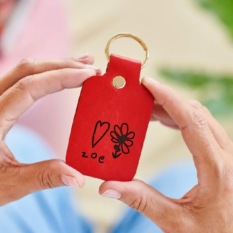 Travel bag with a retractable garment rack for easy unpackingLuxury Leather Key Ring with Childs Drawing Travel bag with a retractable garment rack for easy unpackingLuxury Leather Key Ring with Childs Drawing