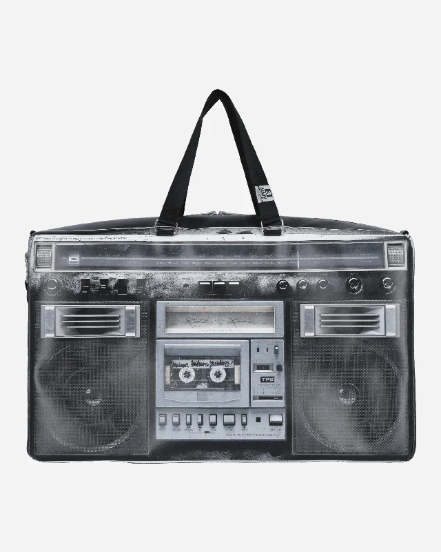 Men's sports backpack with ventilation system for gym workoutsBoombox Shoulder Bag Black Men's sports backpack with ventilation system for gym workoutsBoombox Shoulder Bag Black