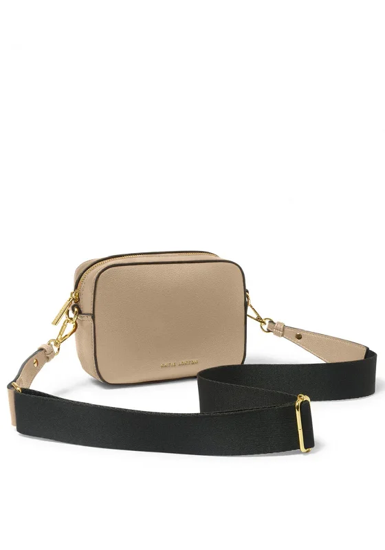 Convertible men's crossbody bag that can be worn as a shoulder bagKatie Loxton Marni Mini Crossbody Bag, Light Taupe Convertible men's crossbody bag that can be worn as a shoulder bagKatie Loxton Marni Mini Crossbody Bag, Light Taupe