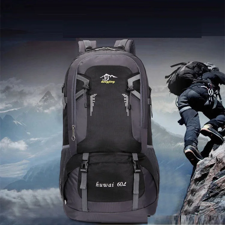 Men's backpack with a separate shoe compartment for gym-goersMen's And Women's Large-capacity Backpack Outdoor Sports Backpack Travel Bag