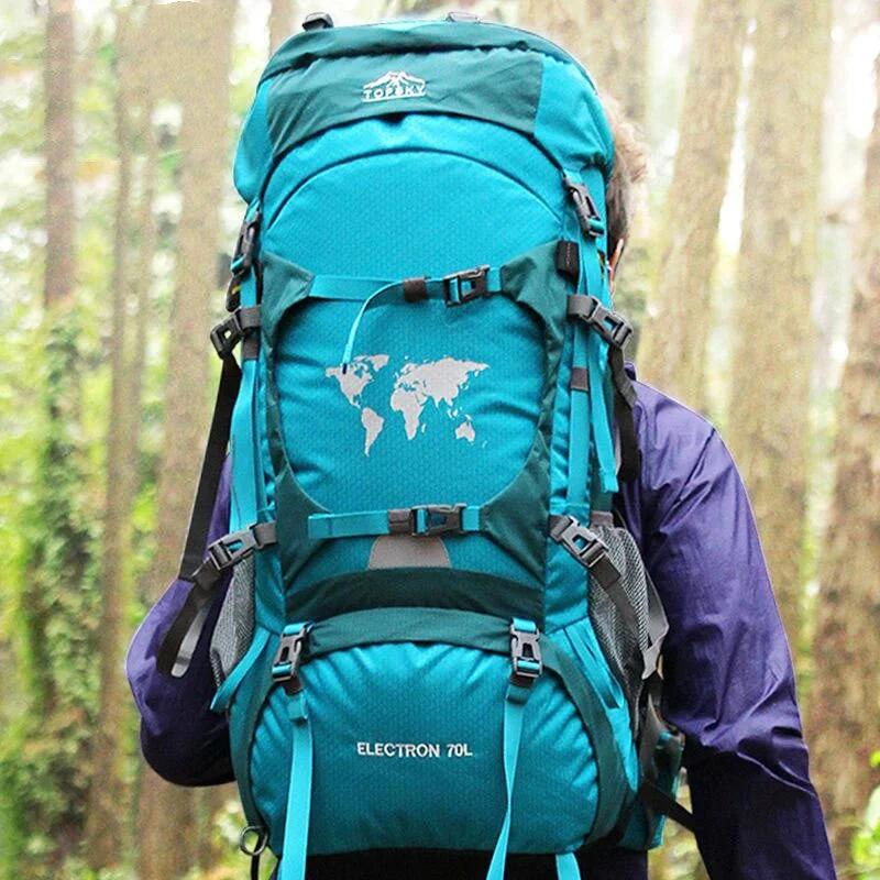 Men's backpack with a reflective strip for night-time visibilityMen's Fashion Mountaineering Bag Camping Large Capacity Men's backpack with a reflective strip for night-time visibilityMen's Fashion Mountaineering Bag Camping Large Capacity