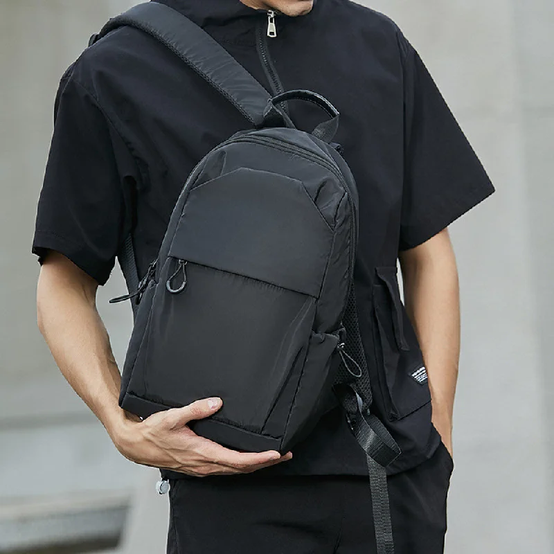 Men's convertible backpack that can be worn as a messenger bagMen's Trendy Lightweight Student Mini Backpack Men's convertible backpack that can be worn as a messenger bagMen's Trendy Lightweight Student Mini Backpack