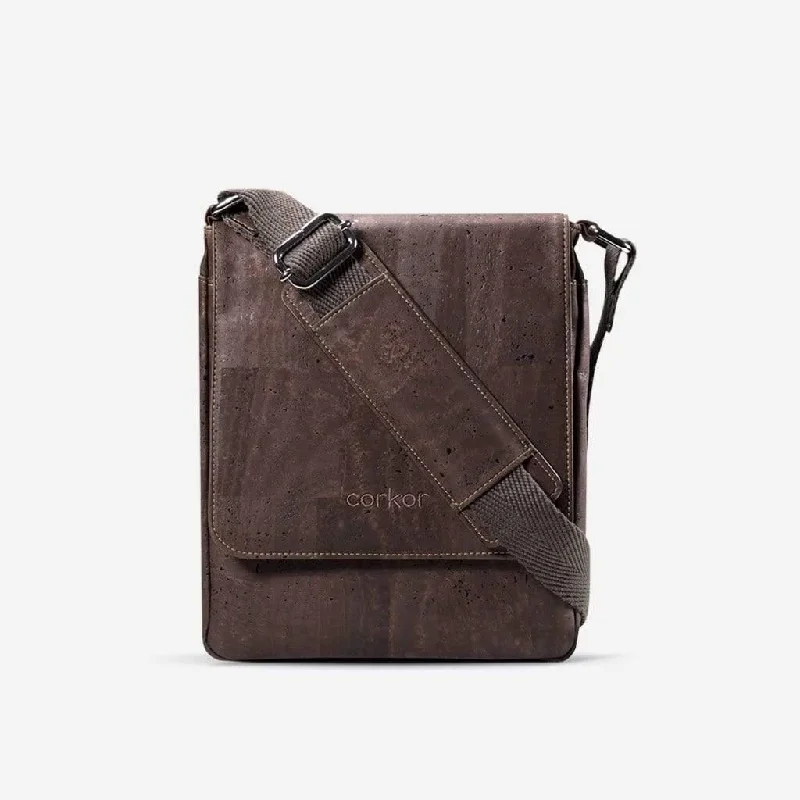 Soft suede men's crossbody bag for a luxurious feelMessenger Bag Medium
