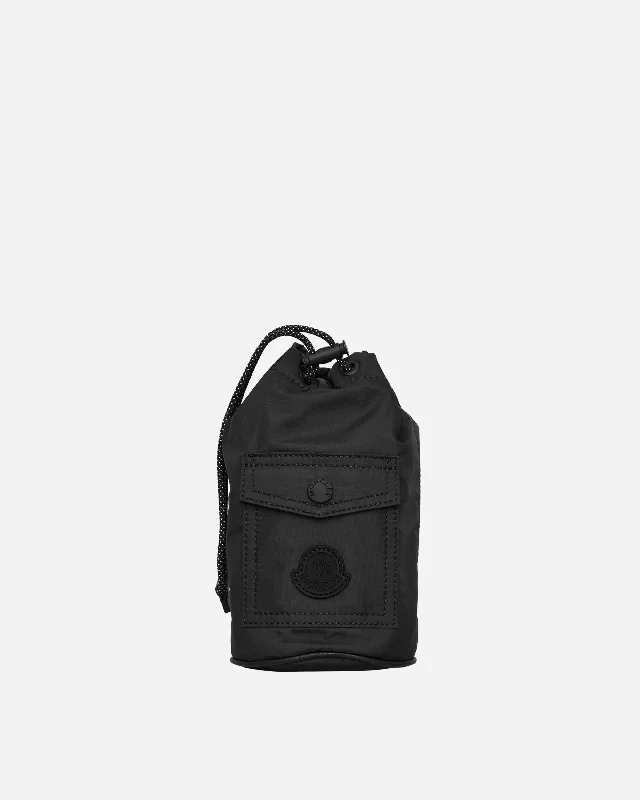 Men's travel backpack with multiple external pockets for easy accessMini Drawstring Phone Case Black Men's travel backpack with multiple external pockets for easy accessMini Drawstring Phone Case Black
