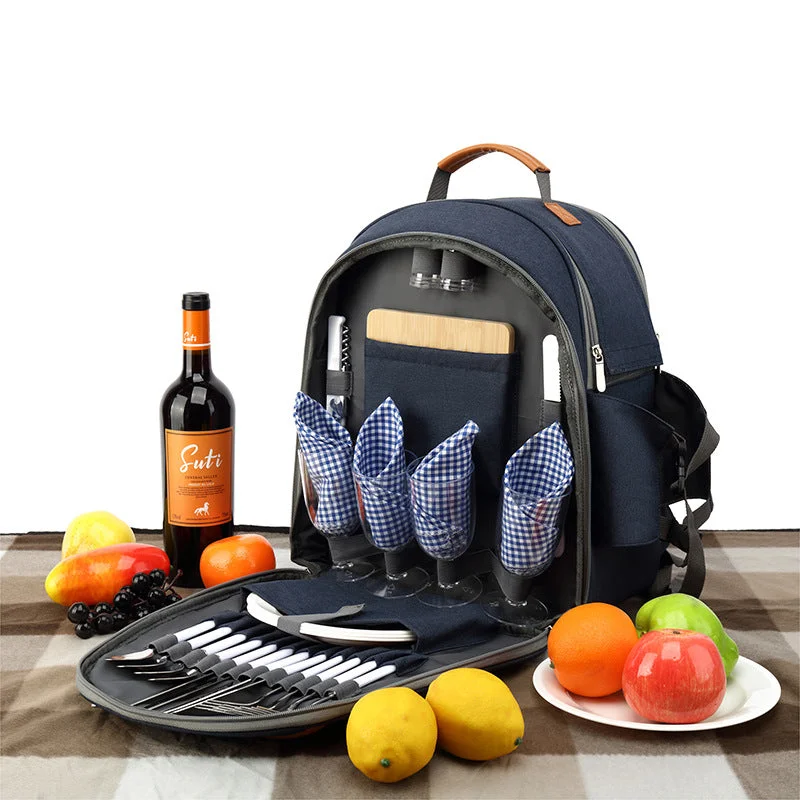 Men's hiking backpack with hydration bladder sleeve for staying hydratedNew Outdoor Portable Shoulder Picnic Backpack Multifunctional Thermal Bag Men's hiking backpack with hydration bladder sleeve for staying hydratedNew Outdoor Portable Shoulder Picnic Backpack Multifunctional Thermal Bag