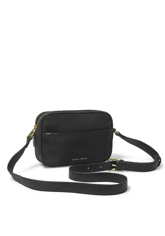 Compact men's crossbody bag for everyday carryKatie Loxton Nylon Luxe Camera Bag, Black Compact men's crossbody bag for everyday carryKatie Loxton Nylon Luxe Camera Bag, Black