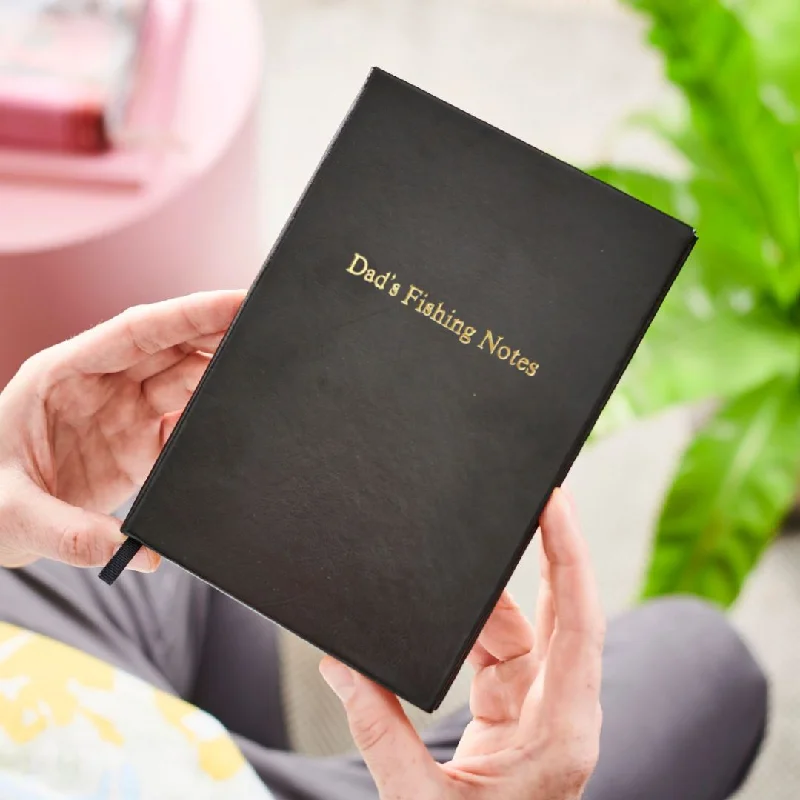 Travel bag with a detachable toiletry pouch for conveniencePersonalised Fishing Notes Notebook Travel bag with a detachable toiletry pouch for conveniencePersonalised Fishing Notes Notebook
