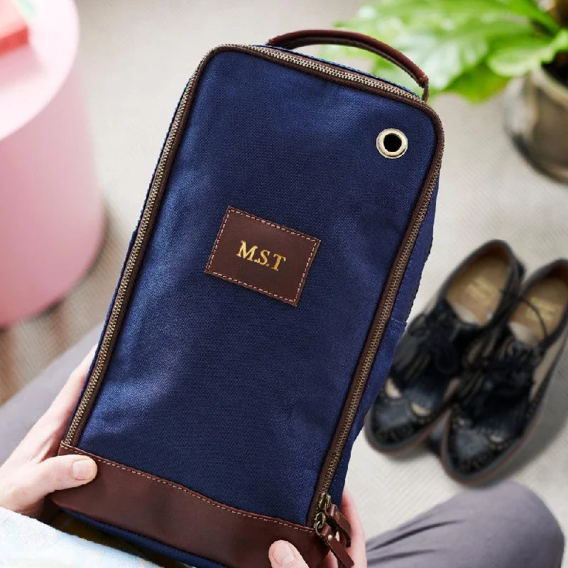 Compact carry - on travel bag with spinner wheels for easy maneuvering in airportsPersonalised Golf Shoe Bag Compact carry - on travel bag with spinner wheels for easy maneuvering in airportsPersonalised Golf Shoe Bag