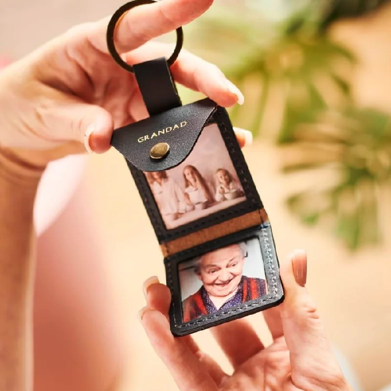 Smart travel bag with integrated GPS tracker for lost item recoveryPersonalised Leather Key Ring With Photos Unique Gift Smart travel bag with integrated GPS tracker for lost item recoveryPersonalised Leather Key Ring With Photos Unique Gift