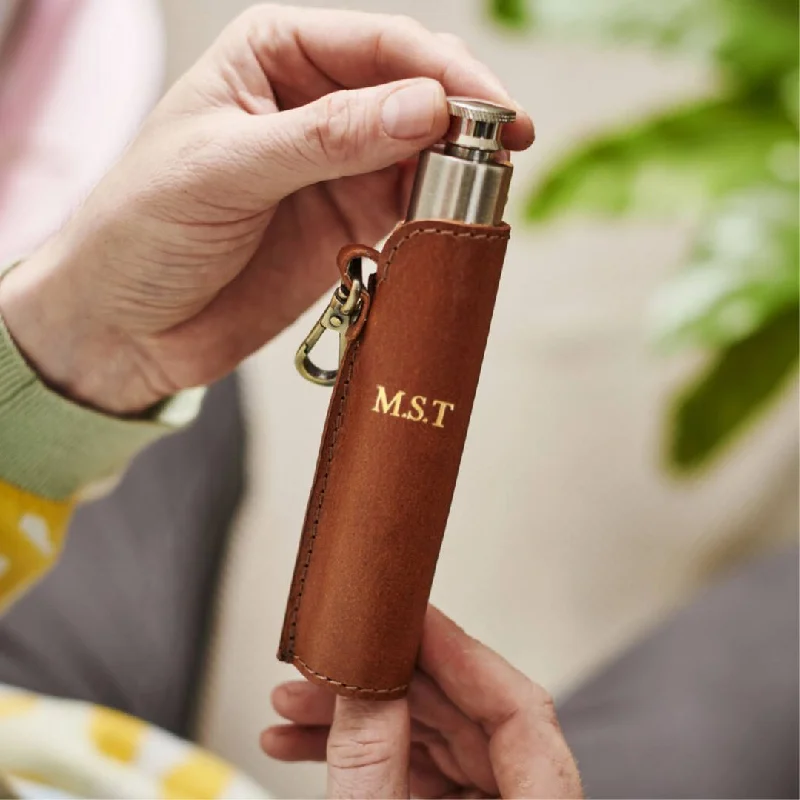Compact carry - on travel bag with spinner wheels for easy maneuvering in airportsPersonalised Walker's Hip Flask