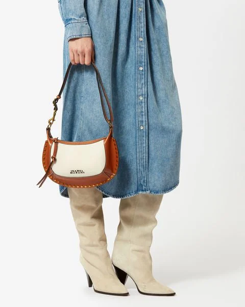 Canvas men's crossbody bag with a rustic, casual styleOskan Moon Bag