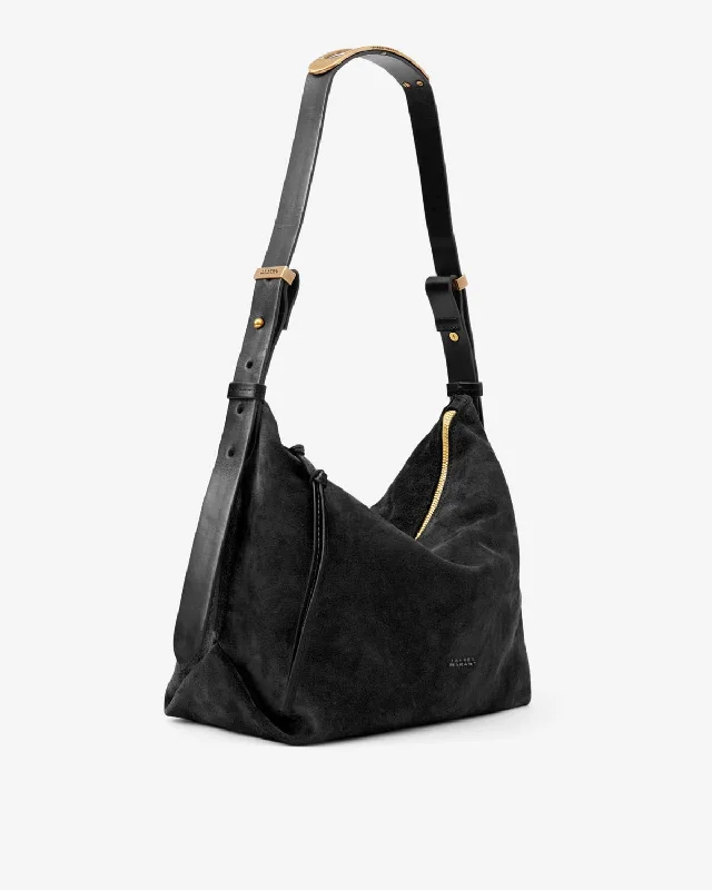 Men's crossbody bag with a built - in charging port for tech use on the goLeyden bag Men's crossbody bag with a built - in charging port for tech use on the goLeyden bag