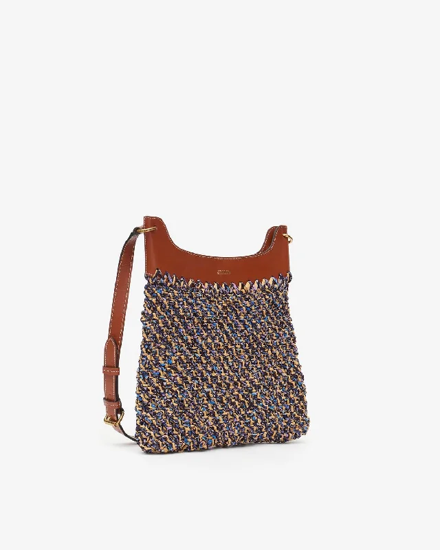 Minimalist men's crossbody bag with a single compartment for simplicityAmalfi Hand-Woven Bag Minimalist men's crossbody bag with a single compartment for simplicityAmalfi Hand-Woven Bag