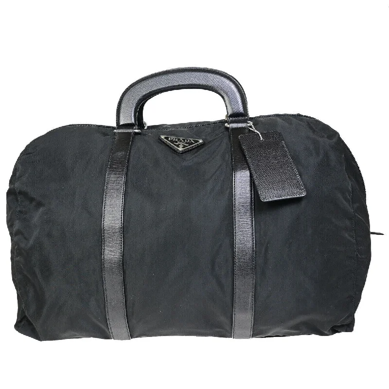 Expandable duffel bags to accommodate more items when neededPrada Tessuto Synthetic Travel Bag (Pre-Owned) Expandable duffel bags to accommodate more items when neededPrada Tessuto Synthetic Travel Bag (Pre-Owned)