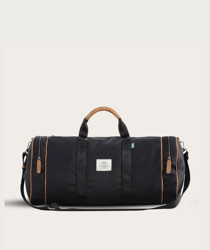 Kids' themed polyester travel bag for family road tripsRecycled Duffel - Black