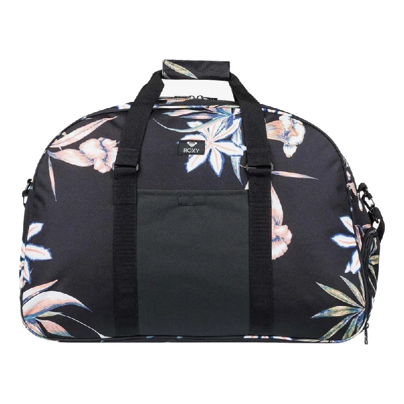 Waterproof canvas travel bag suitable for beach and outdoor vacationsRoxy Feel Happy Duffle Bag