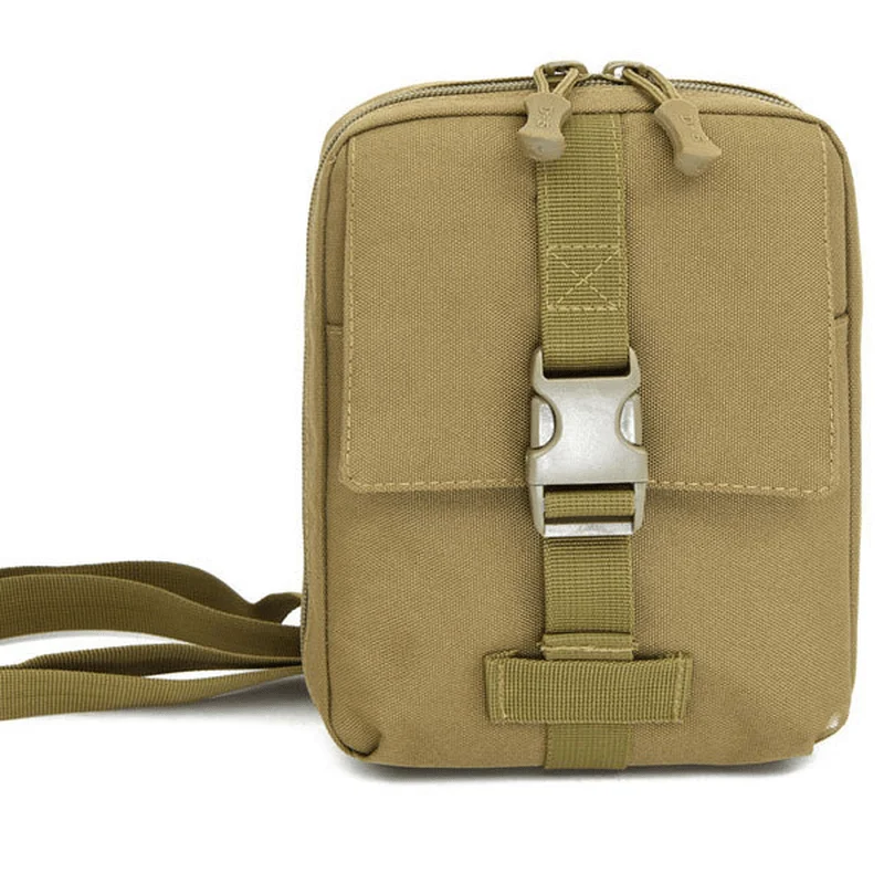 Vintage - inspired men's crossbody bag with a distressed finishTactical Nylon Multifunction Mini Tool Pouch Crossbody Bag Ipad Shoulder Bag Vintage - inspired men's crossbody bag with a distressed finishTactical Nylon Multifunction Mini Tool Pouch Crossbody Bag Ipad Shoulder Bag