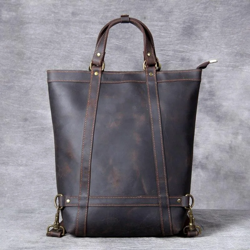 Rolling travel bag with adjustable telescopic handle for different user heightsThe Icarus | Handmade Vintage Leather Backpack Rolling travel bag with adjustable telescopic handle for different user heightsThe Icarus | Handmade Vintage Leather Backpack