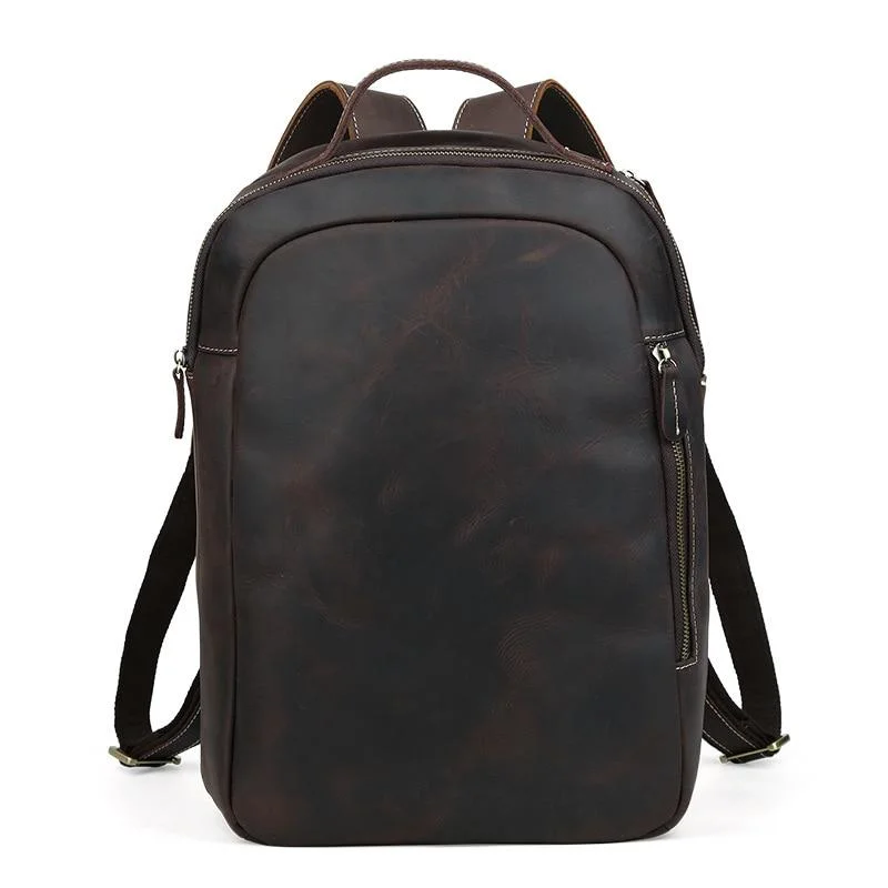 Kids' themed polyester travel bag for family road tripsThe Sten Backpack | Small Genuine Leather Backpack