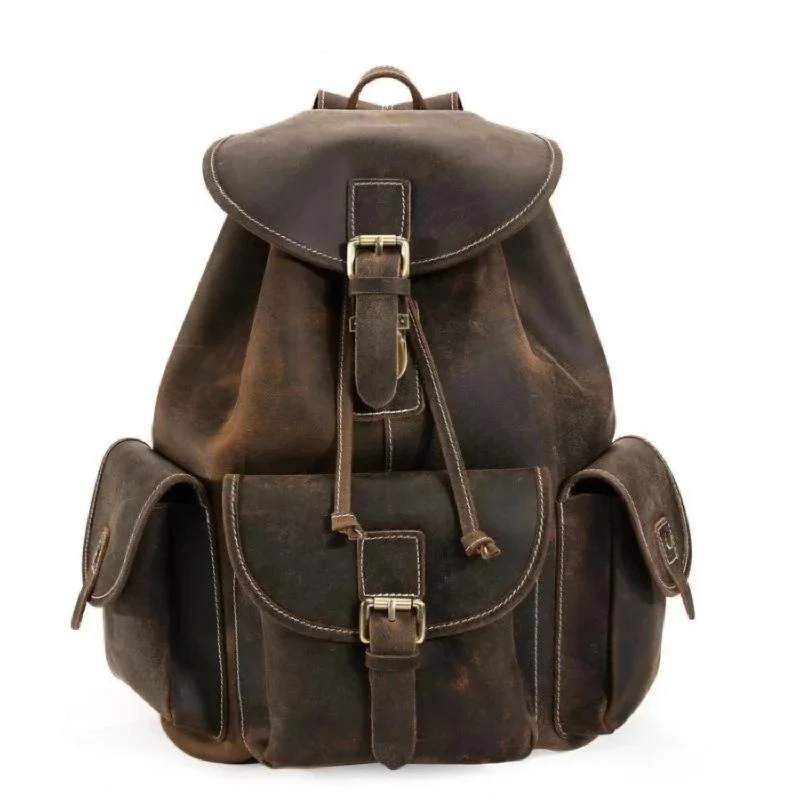 Designer - branded leather travel bag for luxury business travelersThe Thorsen Backpack | Small Handmade Genuine Leather Backpack Designer - branded leather travel bag for luxury business travelersThe Thorsen Backpack | Small Handmade Genuine Leather Backpack
