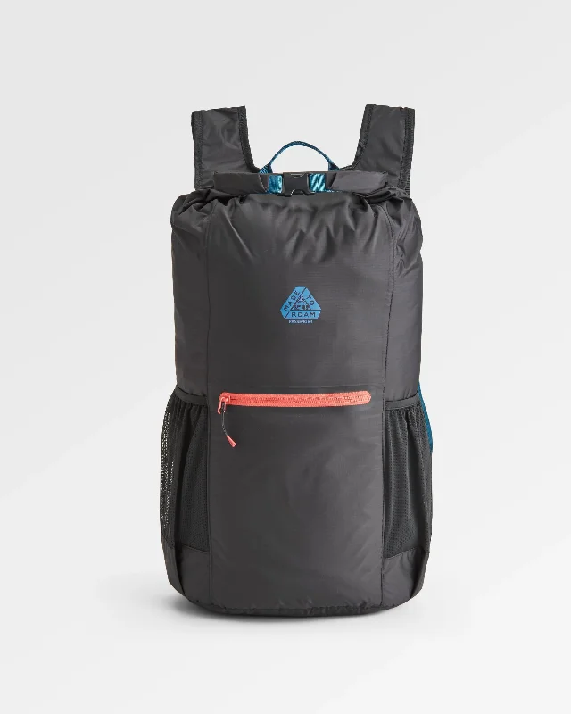 Men's minimalist leather backpack with simple design for casual outingsTrail Light Recycled Packable Backpack - Black Men's minimalist leather backpack with simple design for casual outingsTrail Light Recycled Packable Backpack - Black