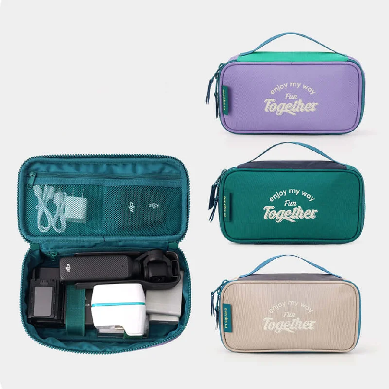 TSA - compliant travel bag with built - in combination lock for airport securityTravel Digital Organizer | Portable Electronics Storage Bag TSA - compliant travel bag with built - in combination lock for airport securityTravel Digital Organizer | Portable Electronics Storage Bag