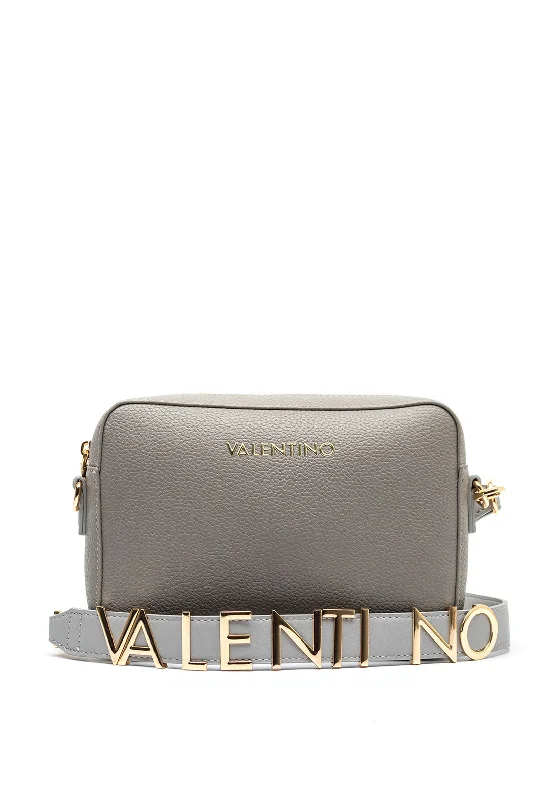 Men's crossbody bag with a padded laptop sleeve for commutingValentino Alexia Pebbled Effect Crossbody Bag, Grey Men's crossbody bag with a padded laptop sleeve for commutingValentino Alexia Pebbled Effect Crossbody Bag, Grey