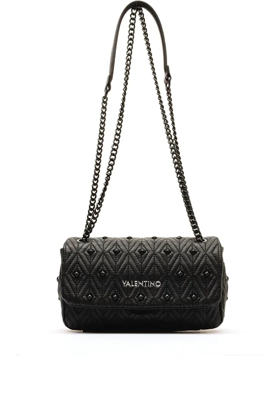RFID - blocking men's crossbody bag for security - conscious travelersValentino Joia Studded Crossbody Bag, Black RFID - blocking men's crossbody bag for security - conscious travelersValentino Joia Studded Crossbody Bag, Black