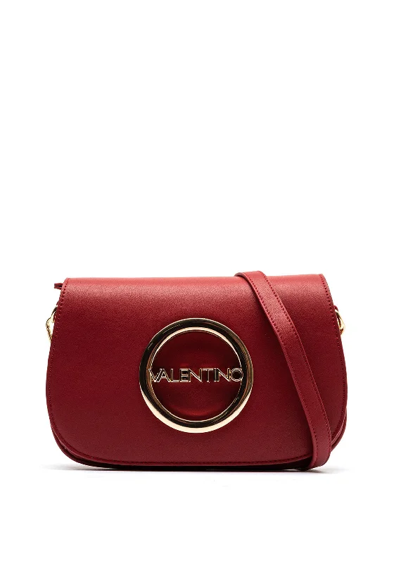 Convertible men's crossbody bag that can be worn as a shoulder bagValentino Moses Flapover Crossbody Bag, Red Convertible men's crossbody bag that can be worn as a shoulder bagValentino Moses Flapover Crossbody Bag, Red
