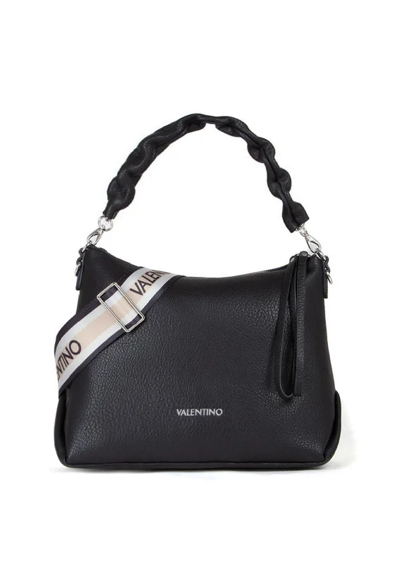 Men's leather crossbody bag with antique brass hardware for a vintage lookValentino Thalamire Crossbody Bag, Black Men's leather crossbody bag with antique brass hardware for a vintage lookValentino Thalamire Crossbody Bag, Black