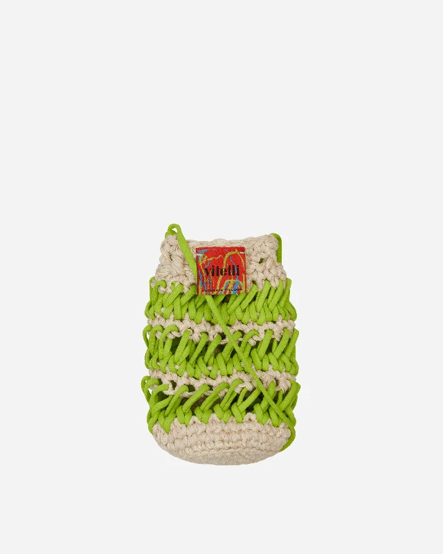 Men's smart backpack with integrated tracking device for securityHolder Crochet Beige