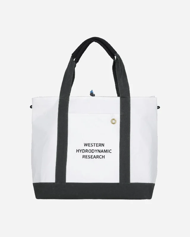 Men's sports backpack with ventilation system for gym workoutsBoat Tote Bag White