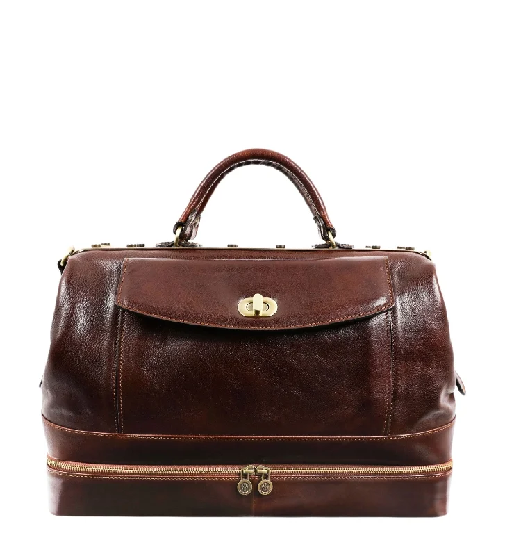 Lightweight nylon duffel travel bag with multiple exterior pockets for quick accessWomens Leather Doctor Bag Medical Bag Leather Handbag - Doctor Faustus Lightweight nylon duffel travel bag with multiple exterior pockets for quick accessWomens Leather Doctor Bag Medical Bag Leather Handbag - Doctor Faustus